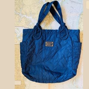 MARC JACOBS Navy Blue Tote Shopper Workwear Supply